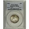 Image 3 : 1942 25C PR68 PCGS. Ex: Daniel D. Biddle. Golden-brown 