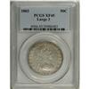 Image 3 : 1803 50C Large 3 XF45 PCGS. O-101, R.3. Pearl-gray and 