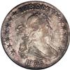 Image 1 : 1806 50C Pointed 6, Stem AU50 NGC. O-121, R.4. The bas 