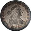 Image 1 : 1806 50C Pointed 6, No Stem AU58 NGC. O-109, R.1. The 