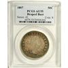 Image 3 : 1807 50C Draped Bust AU55 PCGS. O-110, R.2. Rich apple 