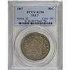 Image 1 : 1817 50C 181.7 AU50 PCGS. O-103, R.2. The "Punctuated 