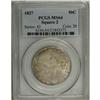 Image 3 : 1827 50C Square Base 2 MS64 PCGS. O-121, R.3. Light go 