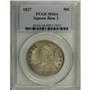 Image 3 : 1827 50C Square Base 2 MS64 PCGS. O-115, R.2. A small 