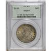 Image 3 : 1831 50C MS64 PCGS. O-110, R.2. This is an attractive, 