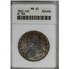 Image 1 : 1832 50C Small Letters MS62 ANACS. O-102a, R.3. The ea 