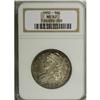 Image 1 : 1832 50C Small Letters MS62 NGC. O-102, R.1.The cap ex 