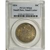 Image 3 : 1834 50C Small Date, Small Letters MS64 PCGS. O-116, R 