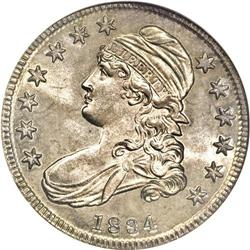 1834 50C Small Date, Small Letters MS65 NGC. O-109, R. 