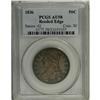 Image 3 : 1836 50C Reeded Edge AU58 PCGS. Dusky golden-brown and 