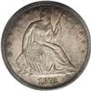 Image 1 : 1872-CC 50C AU53 PCGS. Carson City minor silver has ma 