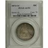 Image 3 : 1872-CC 50C AU53 PCGS. Carson City minor silver has ma 