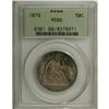Image 3 : 1879 50C MS66 PCGS. A golden-brown Premium Gem with aq 