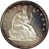 Image 1 : 1859 50C PR65 S Cameo NGC. This eye-catching specimen 