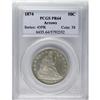 Image 3 : 1874 50C Arrows PR64 PCGS. The slightly more common of 