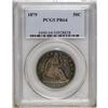1879 50C PR64 PCGS. The obverse has golden centers and 