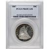 Image 3 : 1887 50C PR65 Cameo PCGS. Although certified as a Gem 