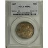Image 3 : 1897 50C MS65 PCGS. Richly toned and well defined thro 