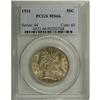 Image 3 : 1911 50C MS66 PCGS. Well defined with radiant, frosty 