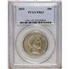 1894 50C PR63 PCGS. A blush of reddish-orange graces L 