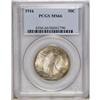 Image 3 : 1916 50C MS66 PCGS. Shimmering luster and rich speckle 