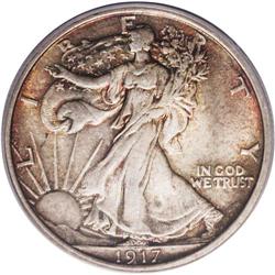1917-D 50C Reverse MS64 PCGS. On February 14, 1917, a 