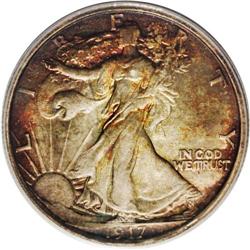 1917-S 50C Reverse MS64 PCGS. Very scarce, especially 