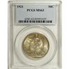 Image 3 : 1921 50C MS63 PCGS. In years when an inordinate amount 