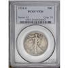 Image 1 : 1921-S 50C VF20 PCGS. A moderately circulated example 