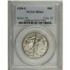 Image 3 : 1928-S 50C MS64 PCGS. Brilliant silver-gray surfaces a 
