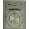 Image 3 : 1933-S 50C MS65 PCGS. A lustrous and only faintly tone 