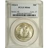Image 3 : 1934-S 50C MS66 PCGS. A delicately toned and fully lus 