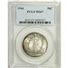 Image 1 : 1944 50C MS67 PCGS. Crescents of auburn-gold patina ap 