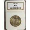 Image 1 : 1944 50C MS67 NGC. This is a richly toned Superb Gem w 