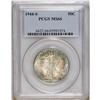 Image 1 : 1944-S 50C MS66 PCGS. Speckles of cobalt-blue, golden- 