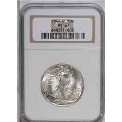 1946-D 50C MS66 NGC. 