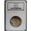 Image 1 : 1947-D 50C MS67 S NGC. The final-year 1947-D has emer 