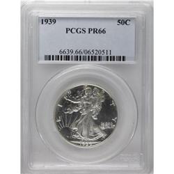 1939 50C PR66 PCGS. Fully struck and untoned with seem 