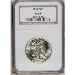 1939 50C PR67 NGC. Sharply struck with hardly any haze 