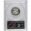 Image 4 : 1866 25C Motto Quarter PR64 PCGS. The white-on-black c 