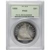Image 3 : 1866 S$1 Motto Seated Dollar PR65 PCGS. Attractive rad 