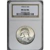 Image 1 : 1954-D 50C MS66 Full Bell Lines NGC. Crescents of vivi 