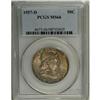 Image 1 : 1957-D 50C MS66 PCGS. Boldly struck, if a trifle weak 