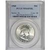 Image 1 : 1960 50C MS66 Full Bell Lines PCGS. A creamy, nearly u 