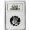 1953 50C PR66 Ultra Cameo NGC. A well struck Gem with 