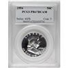 Image 3 : 1954 50C PR67 Deep Cameo PCGS. Minor haze at the lower 