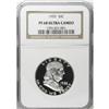 1955 50C PR68 Ultra Cameo NGC. A deeply reflective bla 