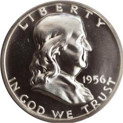 1956 50C Type One PR68 Cameo PCGS. The rarer Type One 