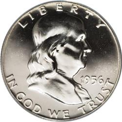 1956 50C Type One PR68 Deep Cameo ANACS. The 1956 is t 