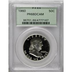1960 50C PR68 Deep Cameo PCGS. This remarkable piece i 